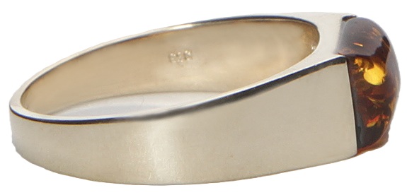 Bernstein  Ring „Sonnenschein“ cognac