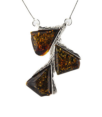 Collier „Trio“ Grün