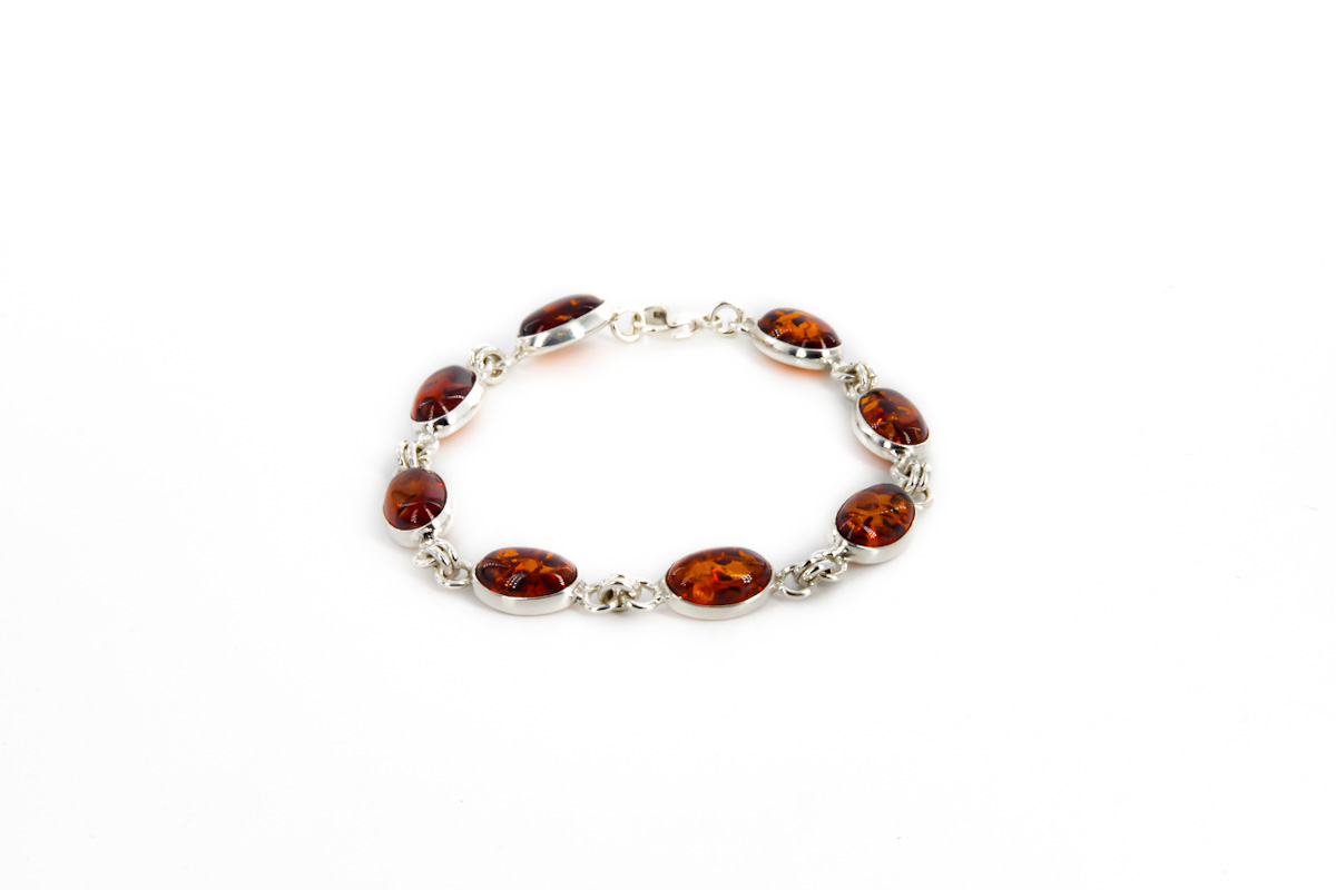 Armband „Herbst“ Cognac