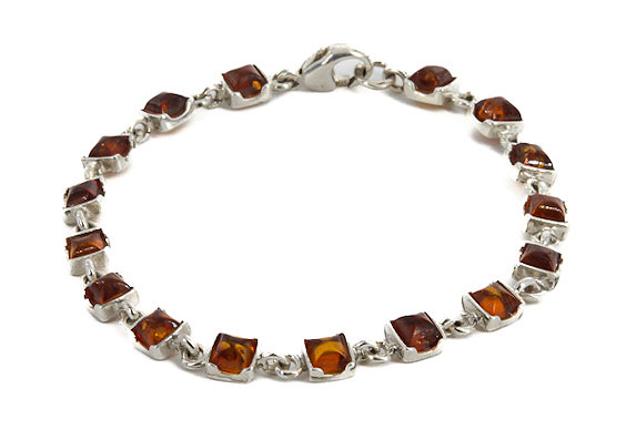 Armband „Verspielt“ Cognac