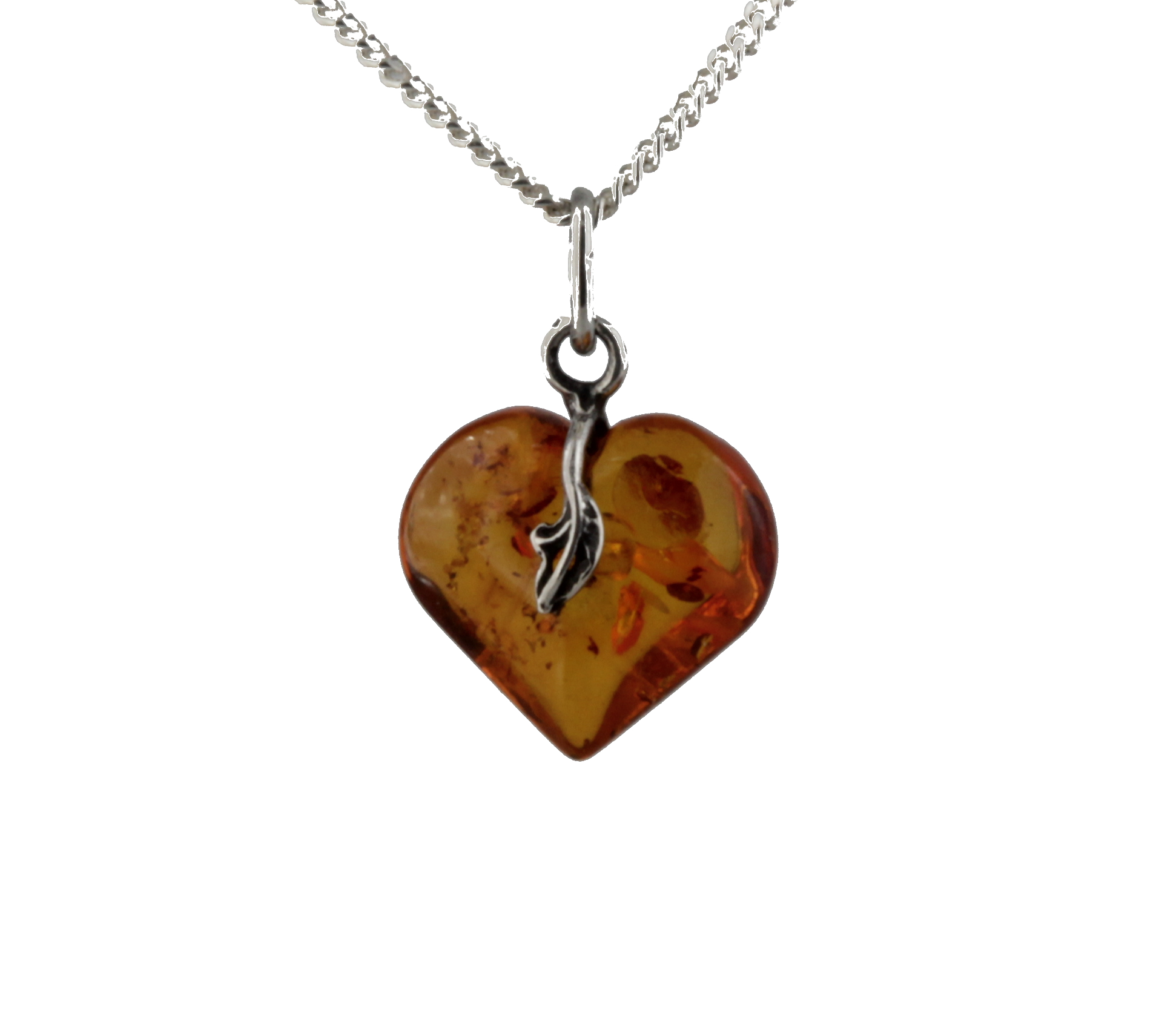 Anhänger Herz „Blatt“   