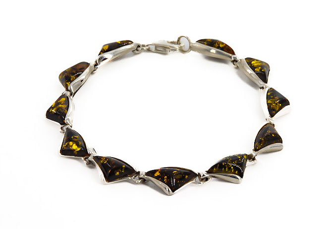 Armband „Strahlen“ Grün