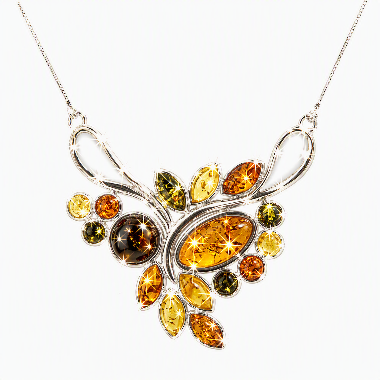 Collier „Fallende Blätter“