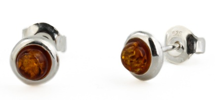 Ohrringe „Apart“ Cognac