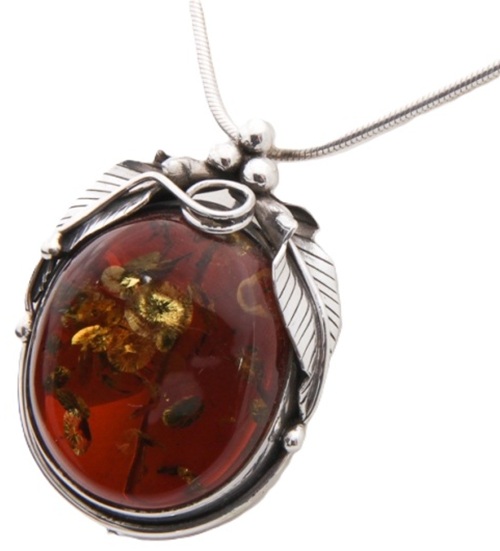 Anhänger / Brosche "Ambera"