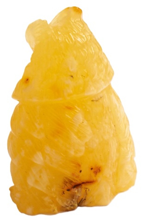 Eule „Gelblich“