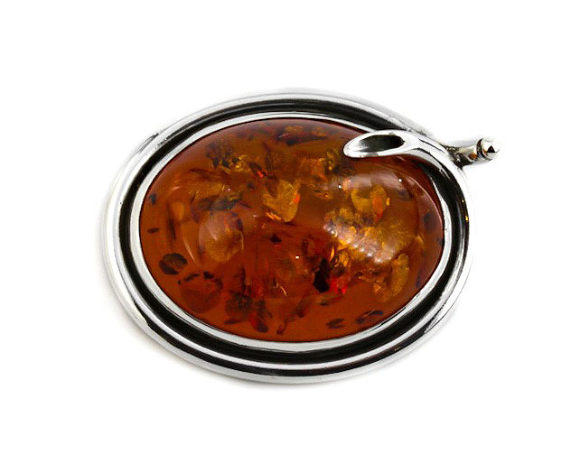 Brosche „Abendsonne“