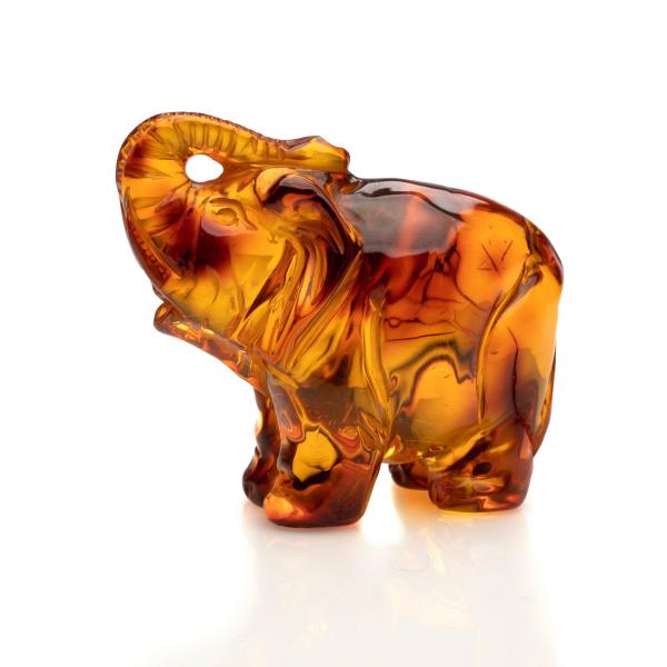 Elefant „Cognacfarben“