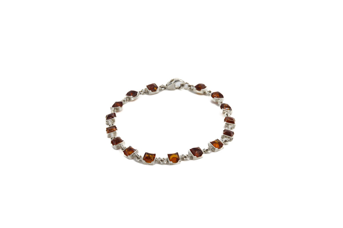 Armband „Verspielt“ Cognac